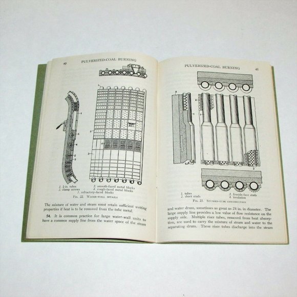2 Vintage ICS Home Study Booklets PULVERIZED-COAL & BURNING SOLID FUELS 1950 - Picture 4 of 8